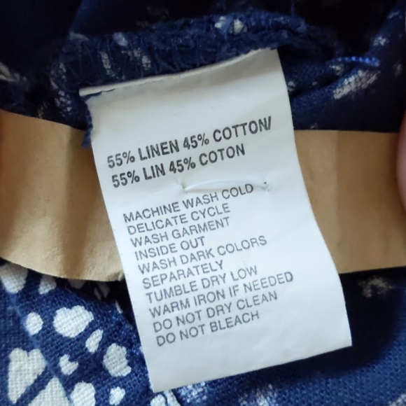 Vintage Linen Jacket Layering Piece Size Large - Picture 6 of 8